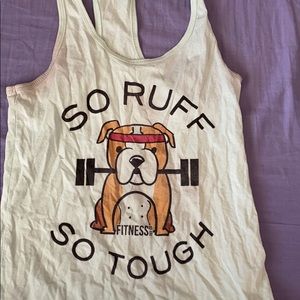 Punny tank top